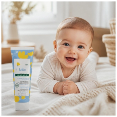 Klorane Bébé Crème Nutritive au Cold Cream 125 ml