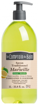 Le Comptoir du Bain Lemon-Mint Marseille Traditional Soap 1 L