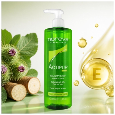 Noreva Actipur Dermo-čisticí gel 400 ml