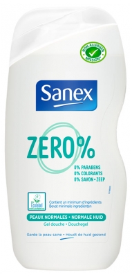 Sanex Zero % Normal Skin Shower Gel 500ml