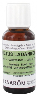 Pranarôm Huile Essentielle Ciste Ladanifère (Cistus ladaniferus) 30 ml
