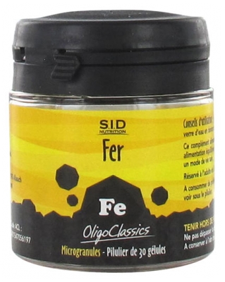 S.I.D Nutrition Iron 30 Capsules
