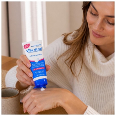 Vita Citral Crème Hydratante Mains Sèches 100 ml + 33% Offert