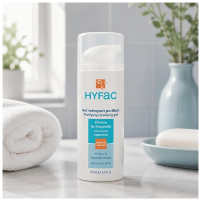 Hyfac Dermatološki čistilni gel za obraz in telo 150 ml