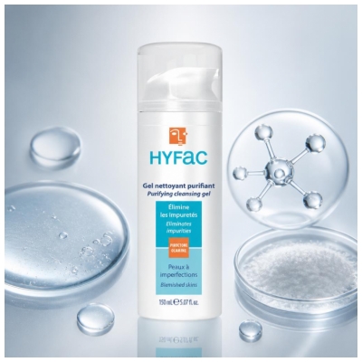 Hyfac Dermatološki čistilni gel za obraz in telo 150 ml