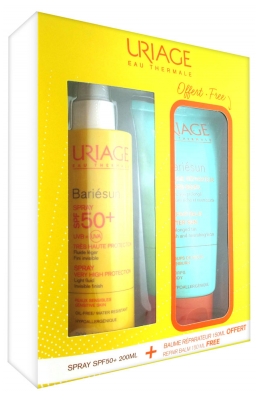 Uriage Bariésun Set Spray SPF50+ 200ml + Repair Balm After Sun 150ml Free
