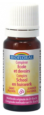 Biofloral Fleurs de Bach Complexe Enfant Ecole et Devoirs C34 Bio 10 ml