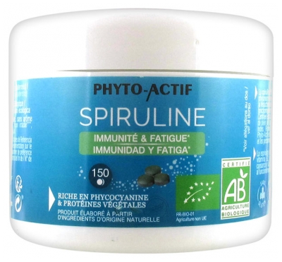 Laboratoire Phyto-Actif Spiruline 150 Comprimés