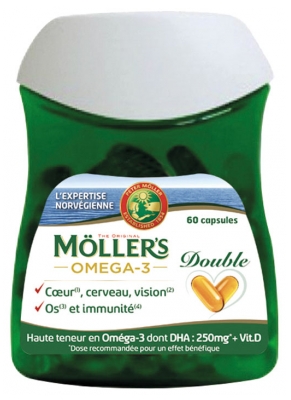 Möller's Omega-3 Double 60 Capsules