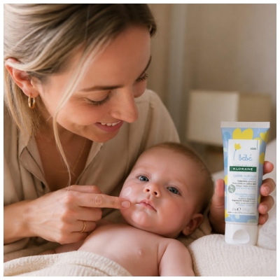 Klorane Bébé Crème Nutritive au Cold Cream 40 ml