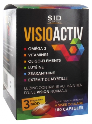 S.I.D Nutrition VisioActiv 180 Capsules
