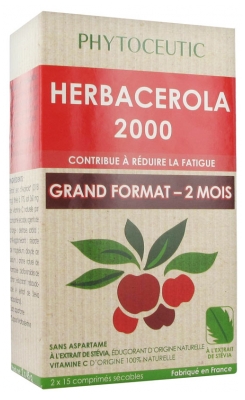 Phytoceutic Herbacerola 2000 2 x 15 Comprimés