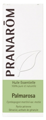Pranarôm Huile Essentielle Palmarosa (Cymbopogon martinii var. motia) 10 ml
