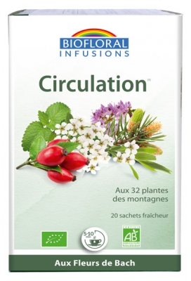 Biofloral Infusions Organic Circulation 20 Sachets