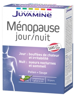 Juvamine Menopause Day/Night 15 Tablets + 15 Capsules