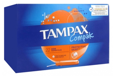 Tampax Compak Super Plus 22 Tampons