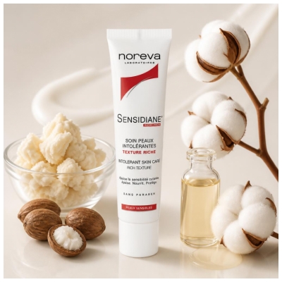 Noreva Sensidiane Soin Peaux Intolérantes Texture Riche 40 ml