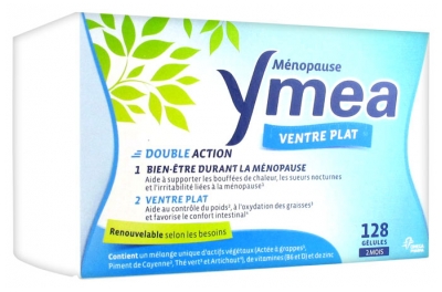 Ymea Menopause Flat Belly 128 Capsules