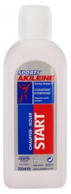 Akileïne Sports Start Warming Massage Oil 200ml