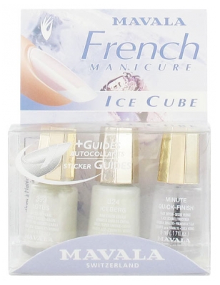 Mavala Manicure Francese - Tinta: Cubo di ghiaccio