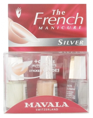 Mavala Manicure Francuski - Barwa: Srebro