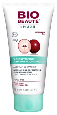 Bio Beauté Crème Nettoyante Gommante Rééquilibrante 150 ml