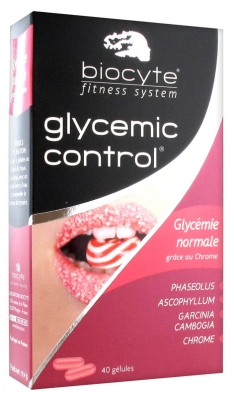 Biocyte Glycemic Control Snacks and Sugars 40 Caspules