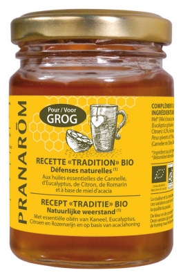 Pranarôm Organic Traditional Recipe Natural Defenses For Grog 100ml