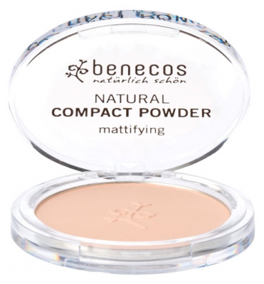 Benecos Compact Powder 9g - Colour: Sand