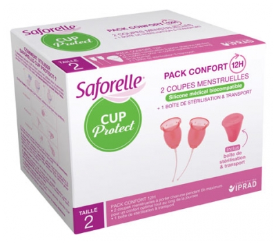 Saforelle Cup Protect 2 Coupes Menstruelles Taille 2