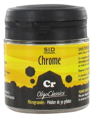 S.I.D Nutrition OligoClassics Chrome 30 Gélules