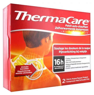 ThermaCare Parche AutoCalentador 16h Nuca Hombro Muñeca 2 Parches