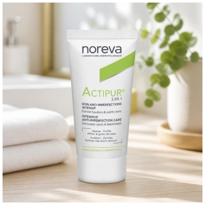 Noreva Actipur 3 in1 Pflege gegen Hautunreinheiten Intensiver Korrektor 30 ml