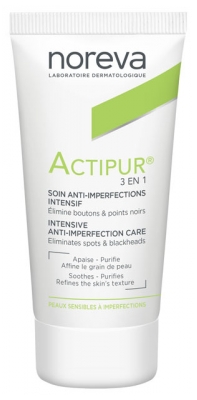 Noreva Actipur 3em1 Cuidado Anti-Imperfeições Corretor Intensivo 30 ml