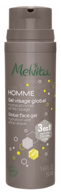 Melvita Man Global Żel do Twarzy 3 w 1 50 ml