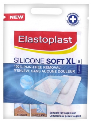 Elastoplast Silicone Soft XL 5 Plasters