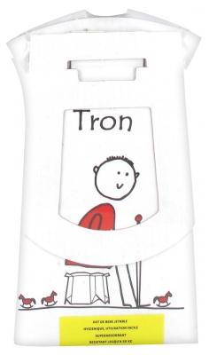 Pot Bébé Jetable TRON - Jusqu'à 30kg Motif Flamants Roses