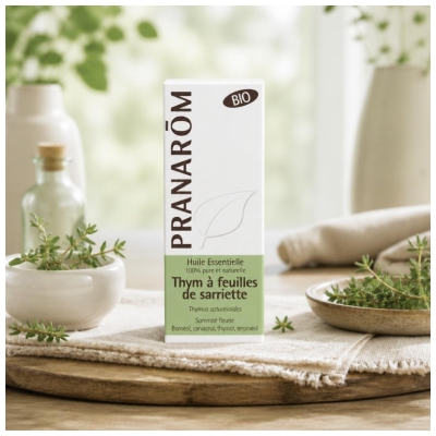 Pranarôm Eterinis Aliejus Sarriette Lapų Čiobrelis (Thymus satureioides) Bio 10 ml