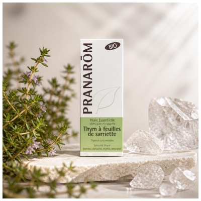 Pranarôm Savory Leaf Tijm Etherische Olie (Thymus Satureioides) Biologisch 10 ml
