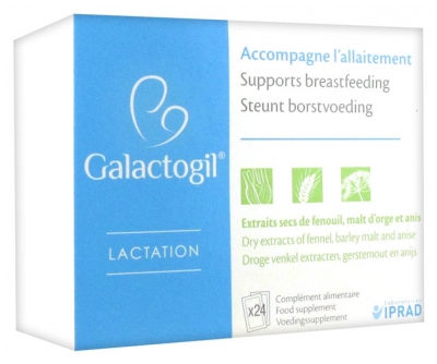 Laboratoires IPRAD Galactogil Lactation 24 Bustine