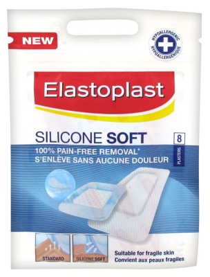 Elastoplast Silicone Soft 8 Pansements