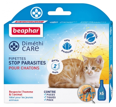 Beaphar Stop Parasites Kitten 6 Pipetek