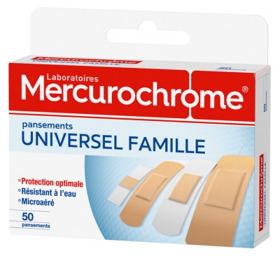 Mercurochrome Yleisperhelaastari 50 kpl