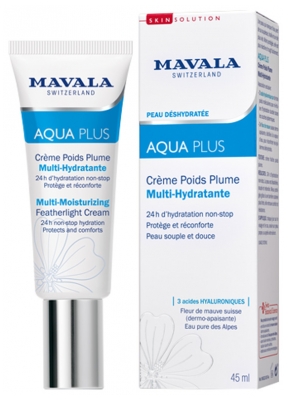 Mavala SkinSolution Aqua Plus Multi-Moisturizing Featherlight Cream 45ml