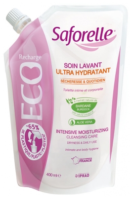 Saforelle Soin Lavant Ultra Hydratant Recharge 400 ml