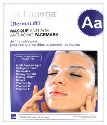Collagena Dermalift Masque Anti-Âge 5 Masques Hydrogel