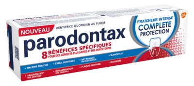 Parodontax Fluorine Toothpaste Intense Freshness Complete Protection 75ml