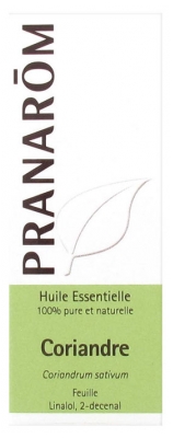 Pranarôm Huile Essentielle Coriandre (Coriandrum sativum) 10 ml
