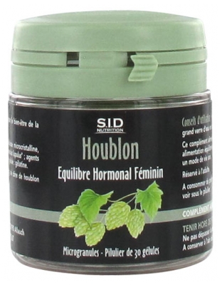 S.I.D Nutrition Feminine Hormonal Balance Hop 30 Capsules