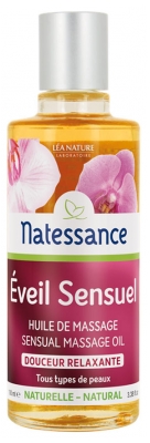 Natessance Éveil Sensuel Huile de Massage Douceur Relaxante 100 ml